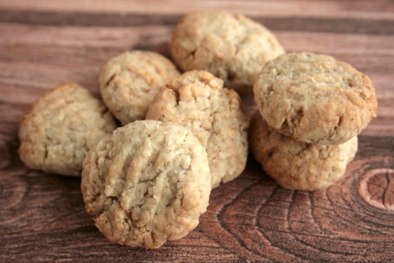 Für Eilige: würzige Hafer-Kokos-Plätzchen