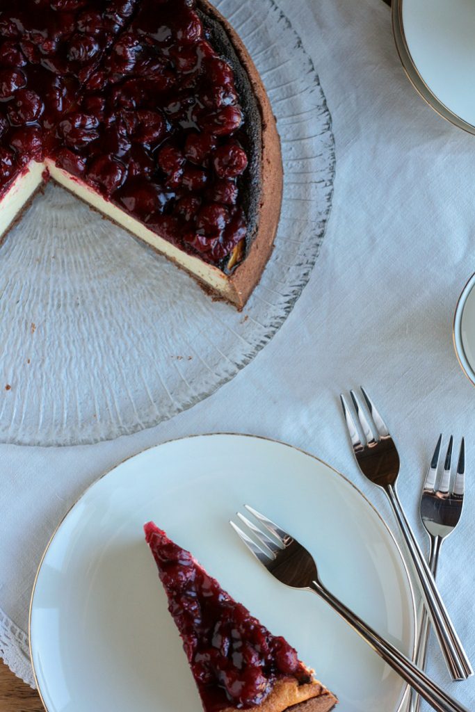 Schwarzwälder-Kirsch-Käsekuchen