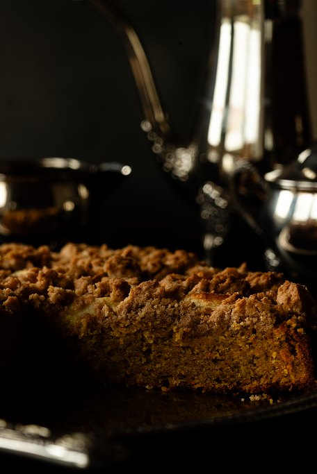 Apfel-Kürbis-Kuchen Kürbis Herbst Apfel Pumpkin-Spice krimiundkeks