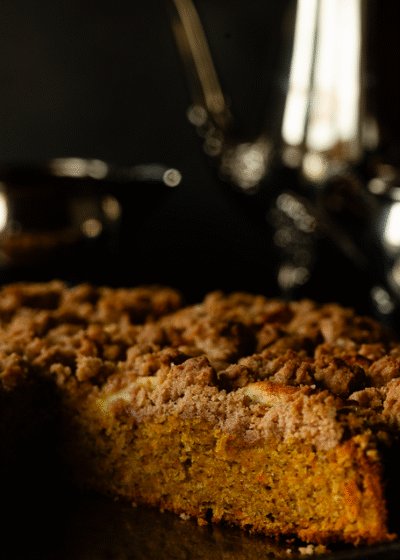 Apfel-Kürbis-Kuchen Kürbis Herbst Apfel Pumpkin-Spice krimiundkeks