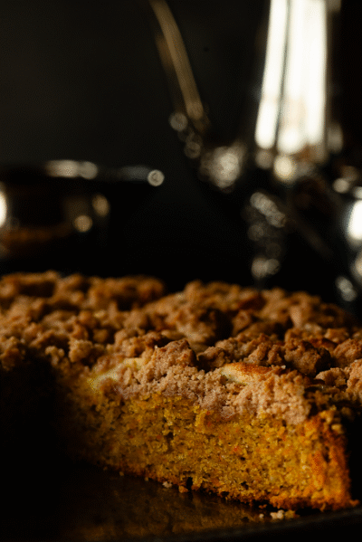 Apfel-Kürbis-Kuchen Kürbis Herbst Apfel Pumpkin-Spice krimiundkeks