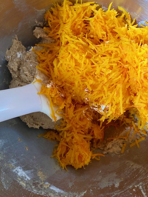 Apfel-Kürbis-Kuchen Kürbis Herbst Apfel Pumpkin-Spice krimiundkeks